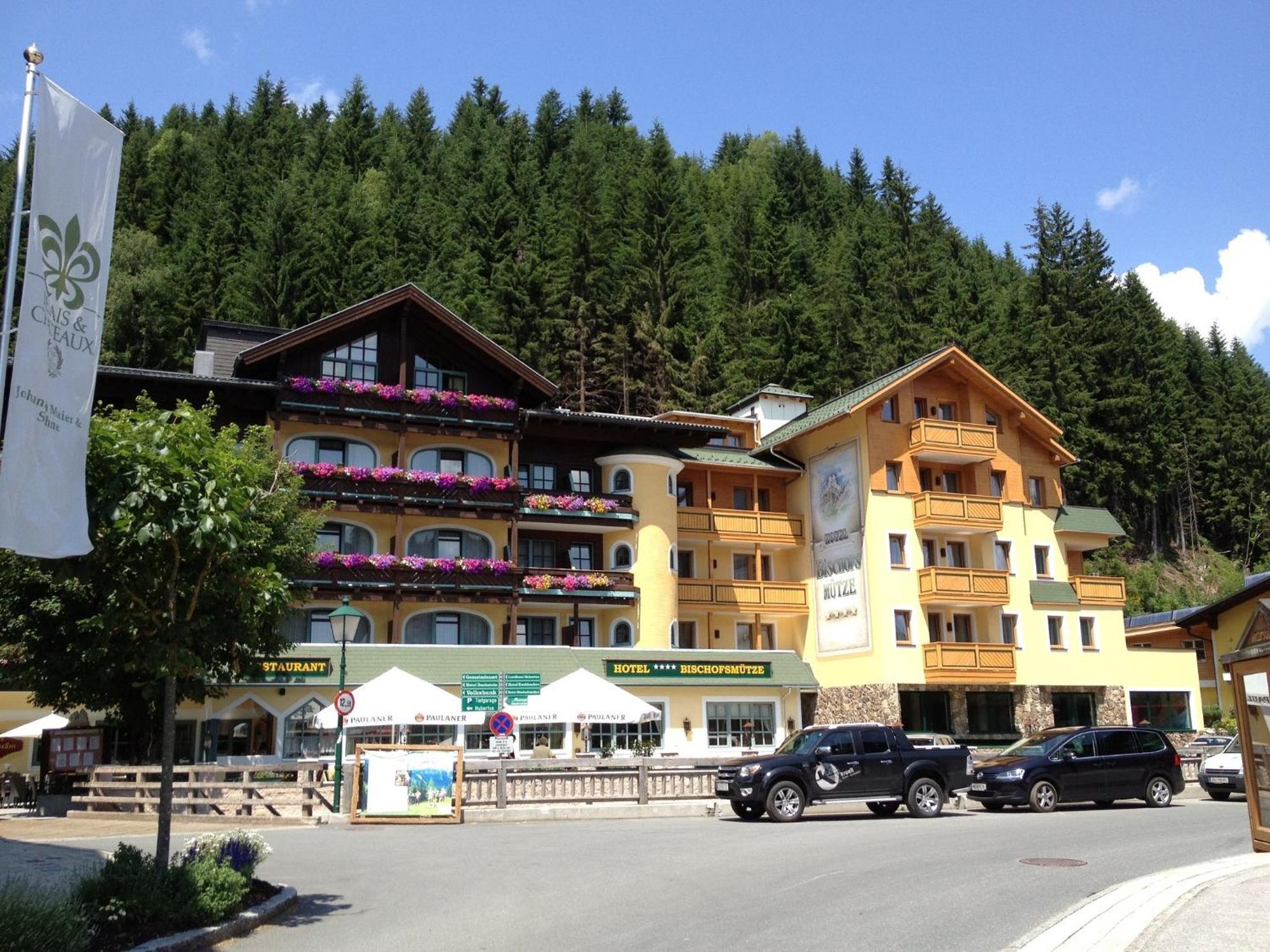 Hotel Bischofsmuetze Filzmoos Bagian luar foto