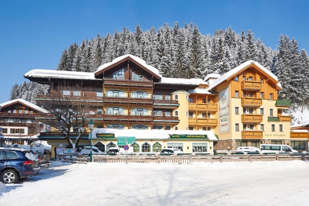 Hotel Bischofsmuetze Filzmoos Bagian luar foto